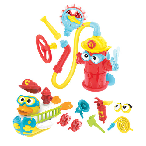 2-in-1 Firefighter Fun: Bath Time Solved Kit